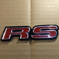 NEWEST HONDA RS EMBLEM, RS LOGO, ORIGINAL RS EMBLEM
