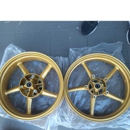 ENKEI ROSSI R15 V3 SP522 GOLD RACING RIM SPORT RIM R15V3 R15 V3 17x250 / 17x350  SPORTRIM WITH BEARI