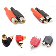 RCA Male Connector Female Jack Converter Plug M/F AV Audio and Video Converter Adapter  MY4B
