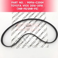 90916-C2004 DRIVE BELT (6PK1150) for TOYOTA VIOS 2016-2018 (1NR-FE/2NR-FE)