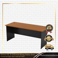 Office Writing Table 4ft/5ft/6ft | Meja Pejabat | Home Office Furniture | Study Table | Meja Belajar