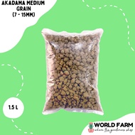 Akadama Medium Grain (7 - 15mm), (Approx. 0.9kg) 1.5LAkadama Medium Grain (7 - 15mm), (Approx. 0.9kg) 1.5L