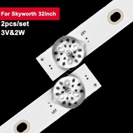 TV Backlight led Light For Skyworth 32inch JL.D32071330-001CS-M 2Pcs/Set Backlight TV Strip LED 32X6