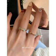 ring woman ring Suzyacc kr Blue Ring Niche Design Fritillary