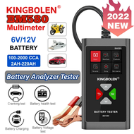 Car Battery Tester KINGBOLEN BM580 6V 12V yzer 100-2000CCA 2AH-220AH Cranking Charging Circut Auto T