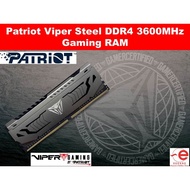 Patriot Viper Steel DDR4 3600MHz Gaming RAM