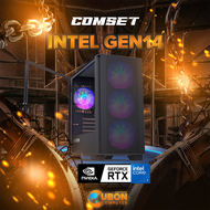 COMSET INTEL GEN14 คอมประกอบ i7-14700KF / RTX4060Ti O8G/ Z790 / RAM 32GB 3200MHZ / SSD M.2 512GB / 850W GOLD (Q4-04)