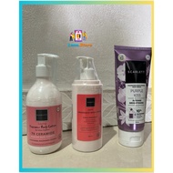 (price per piece) scarlett body cream, happy/ variant, scarlett body serum, purple kiss variant, sca