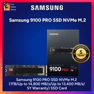 Samsung 9100 PRO SSD NVMe M.2 (1TB/2TB/4TB/Up to 14,800 MB/s/Up to 13,400 MB/s/5Y Warranty) SSD Card