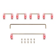 KPREPUBLIC Everglide V2 Transparent Gold Plated PCB Screw in Stabilizer for Custom Mechanical Keyboa