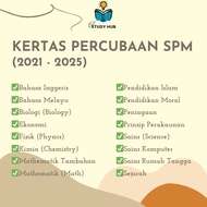 (UPDATED OCT 2025) KERTAS PERCUBAAN SPM TAHUN LEPAS | SPM PASS YEAR TRIAL PAPER | 2025