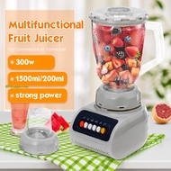 220V 300W Heavy Duty Automatic Fruit Juicer Commercial Grade Blender Mixer Ice Crusher Smoothies Maker Kitchen Food