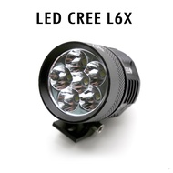Lampu LED Cree Tembak Sorot L6X 6 Titik Mata 60 Watt VINYX Motor Mobil