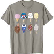 Children's T-Shirt Star Wars Characters as Nostalgic Ice Cream T-Shirt Fashion T-Shirt Tops for Boys