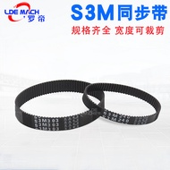 S3M Rubber Synchronous Belt STS S3M162/171/174/177/180/183 Synchronous Pulley Belt Transmission Belt