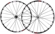 Mountain Bike Wheelset 26, Double Wall MTB Cycling Wheels Disc Brake Quick Release Racing Hole Disc Compatible 8 9 10 11 Speed,A-26inch