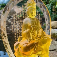 水晶玻璃 琉璃 觀音菩薩 般若波羅蜜多心經