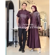 JUNE 21~ COUPLE GAMIS SILK DELLA NEWEST ELEGANT LUXURIOUS MOTIF