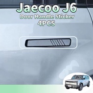 JAECOO 6 EV (2024-present) 4-piece door handle covers for J6 EV Long Range 4WD/2WD 4VKA