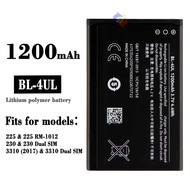 Cellphone Battery For BL-4UL Lumia 225/230/3310 Original High Quality Li-ion Battery
