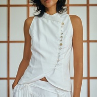 HEARTWEAVERS - KAIA QIPAO TOP