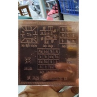 Piritha Yantra or Paritta Yantra Plate.