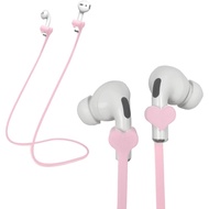 Magnetic Anti-Lost Straps for AirPods, 2 Pcs Soft Silicone Sports Lanyard Compatible with AirPods 4 