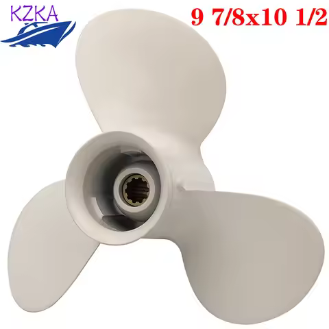 Outboard 664-45945-00-EL Propeller For Yamaha 20hp 25hp 30hp 9 7/8*10 1/2 Propeller Boat Motor 20 25