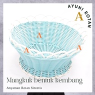Rattan Bowl - Rattan Woven Craft - Rattan Bowl Aesthetic Bowl