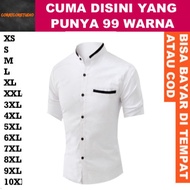 KEMEJA 99 COLORS 10XL 9XL 8XL 7XL 6XL 5XL 4XL 3XL XXL XL LMS XS Shirt Men's Shirt Shanghai Koko Mand