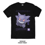 Gengar Series T-Shirt POKÉMON Custom Customize Print Crafter Tee Shirt