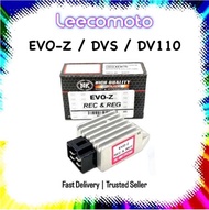 DEMAK EVOZ EVO Z DVS DV110 DV 110 RINO S REC & REG RECTIFIER & REGULATOR KATAB KATAP KATAU KATAO REC