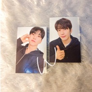 Photocard Wonwoo hoshi Seventeen 8th Anniversary Merch Connect Earrings