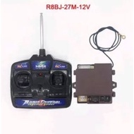 Remote Receiver R8BJ27M12V Toy Car Kids Battery
