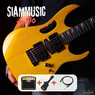 SiamMusic พร้อมตู้แอม์ มีเอฟเฟคในตัว IB-170 กีต้าร์ไฟฟ้า ทรง ibanez พร้อมของแถม Electric guitar