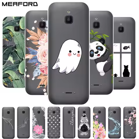 For Nokia 6300 4G Case Transparent Soft TPU silicon Phone Cover For Nokia 6300 4G Case Nokia6300 TA-