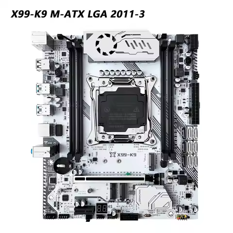 MACHINIST X99 K9 Motherboard LGA 2011-3 Support Xeon E5 V3/V4 CPU Processor DDR4 RAM four-channel Me