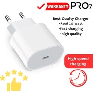 [PRO77 ACC] 20 WATT FAST CHARGING ADAPTER - USB C POWER ADAPTER 20W ORIGINAL REAL 20 WATT