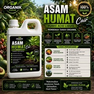LIQUID HUMIC ACID PLUS HUMIC ACID 90% 1Ltr packaging Soil Improver | Lime Replacement | Root Fertili