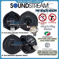 SOUNDSTREAM VSP Series Perodua Myvi Viva Axia Bezza Alza Aruz Proton Saga Speaker Plug &amp; Play 6 inch Mid Bass Speaker