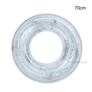 Inflatable Pool Float Tube Transparent Swimming Ring For Pool Beach Lake Glitter Pool Inflatable Swi