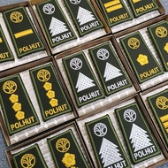 Pdh Polhut Rank Full Embroidery Embossed Group 2a, 2b, 2c, 2d, 3a, 3b, 3c, 3d, 4a, 4b