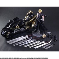 無盒新淨 Play arts Kai 改 Final Fantasy VII AC 克勞德 芬里爾 電單車套裝 Cloud Fenrir Motorcycle 太空戰士 7