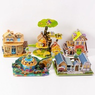 House Puzzle 3D 3D Puzzle 3D Paper Foam Model Assembly Set (full model) Kids Puzzle