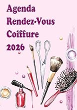 Carnet de Rendez-vous Coiffeur 2026: Planificateur journalier pour coiffeurs, barbiers et esthéticie