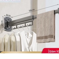 Clothes drying rack, balcony clothes drying rack, foldable wall-mounted clothes drying rack to save 