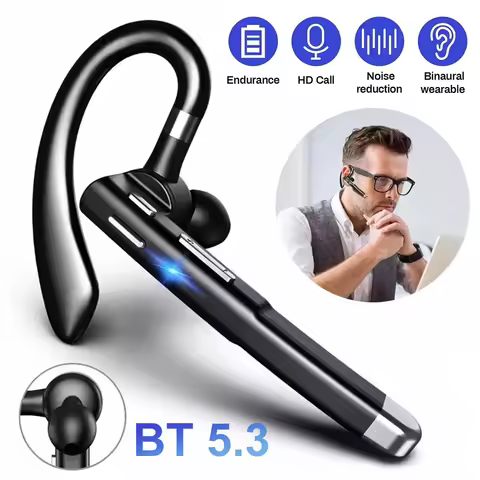 YYK520 Wireless Bluetooth Headset Noise Cancelling Sports Headphone Business On-Ear Earphone Digital