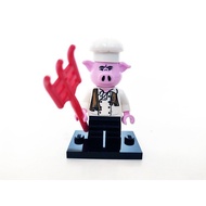 LEGO Monkie Kid 80009 80014 - Pigsy Minifigure with Pitchfork (NEW)