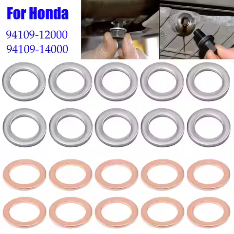 Engine Oil Crush Washers Car Drain Gaskets 9410914000 9410912000 FOR Honda Accord Civic CR-V HR-V Od