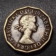 UK QE II 3 Pence 1961
